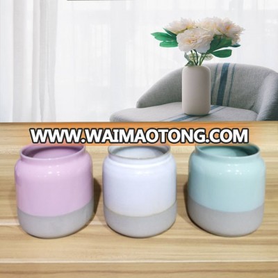 Supplier custom ceramic candle jar 90*105